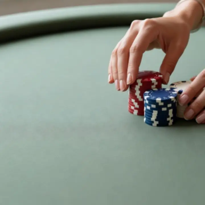 Guests observing refined offline poker etiquette in a modern Australian card room
